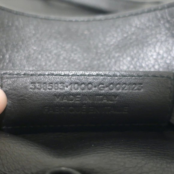 Balenciaga Papier A4 Tote Black Leather Large Shoulder Bag - Picture 11 of 11